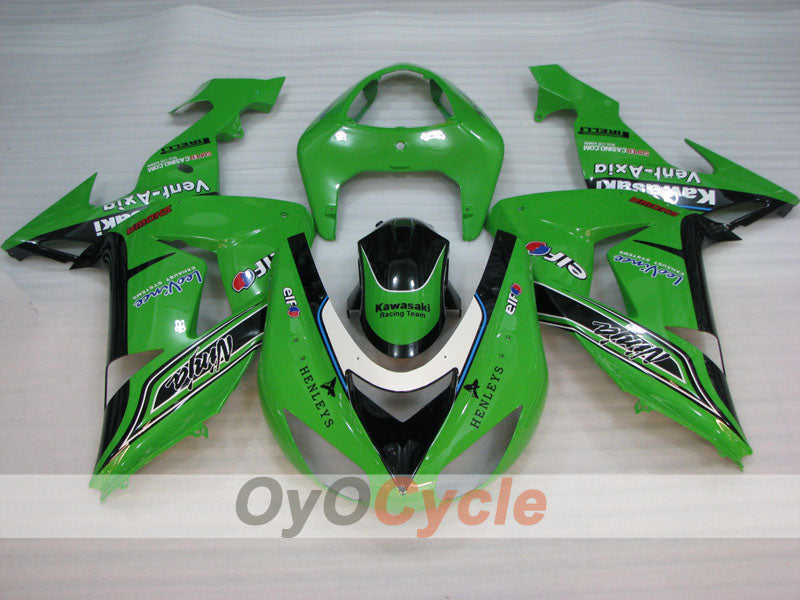 Injection Fairing kit for 06-07 NINJA ZX-10R - Green - PIRELLI #OYO87906097 Secondary image