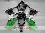 Injection Fairing kit for 08-10 NINJA ZX-10R - Green, White, Black - Monster #OYO87906104