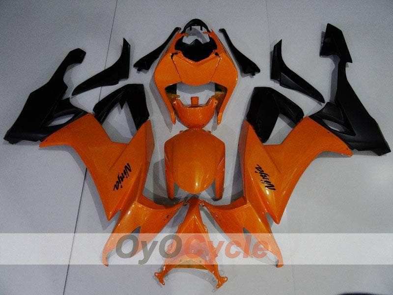 Injection Fairing kit for 08-10 NINJA ZX-10R - Orange, Black - Factory Style #OYO87906109 Secondary image