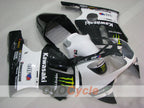 Injection Fairing kit for 00-01 NINJA ZX-12R - White, Black - Monster #OYO87906116