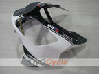 Injection Fairing kit for 00-01 NINJA ZX-12R - White, Black - Monster #OYO87906116