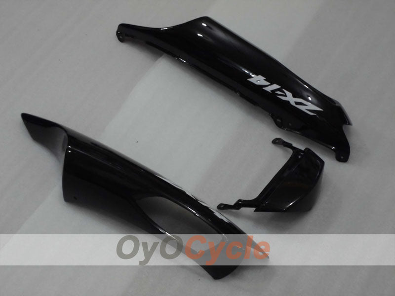 Injection Fairing kit for 06-11 NINJA ZX-14R - Black, Silver - Factory Style #OYO87906124