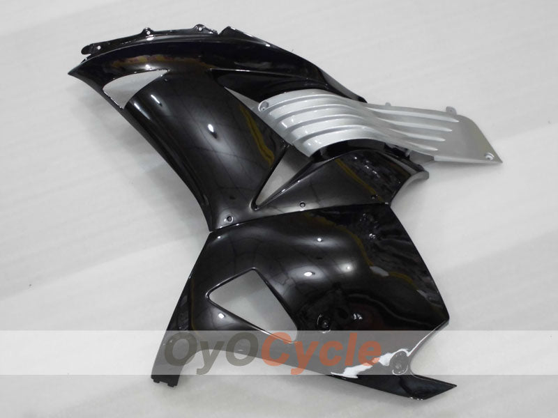 Injection Fairing kit for 06-11 NINJA ZX-14R - Black, Silver - Factory Style #OYO87906124