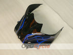 Injection Fairing kit for 06-11 NINJA ZX-14R - Blue, Black - Flame #OYO87906127