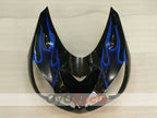 Injection Fairing kit for 06-11 NINJA ZX-14R - Blue, Black - Flame #OYO87906127