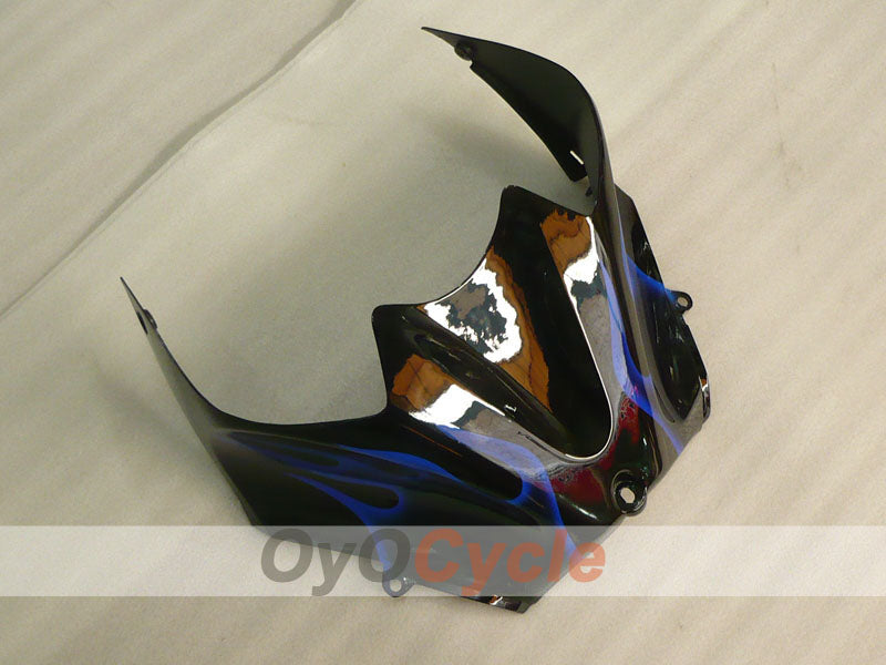 Injection Fairing kit for 06-11 NINJA ZX-14R - Blue, Black - Flame #OYO87906127