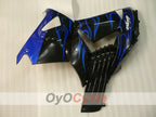 Injection Fairing kit for 06-11 NINJA ZX-14R - Blue, Black - Flame #OYO87906127
