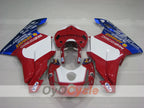 Injection Fairing kit for 03-04 Ducati 999 - Red, Blue, White - FILA #OYO87906138
