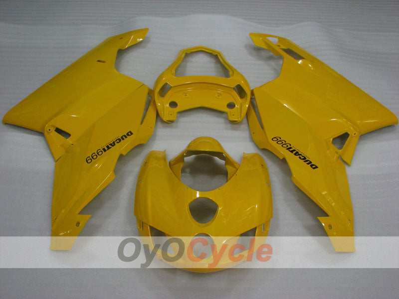 Injection Fairing kit for 03-04 Ducati 749 - Yellow - Factory Style #OYO87906135 Secondary image