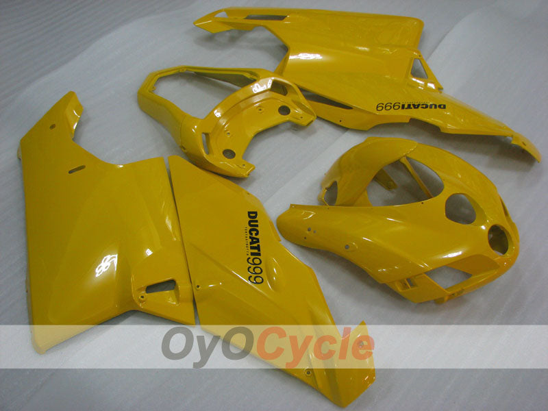 Injection Fairing kit for 03-04 Ducati 749 - Yellow - Factory Style #OYO87906135 Main image