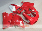 Injection Fairing kit for 94-02 Ducati 748 - Red, White - Factory Style #OYO87906153