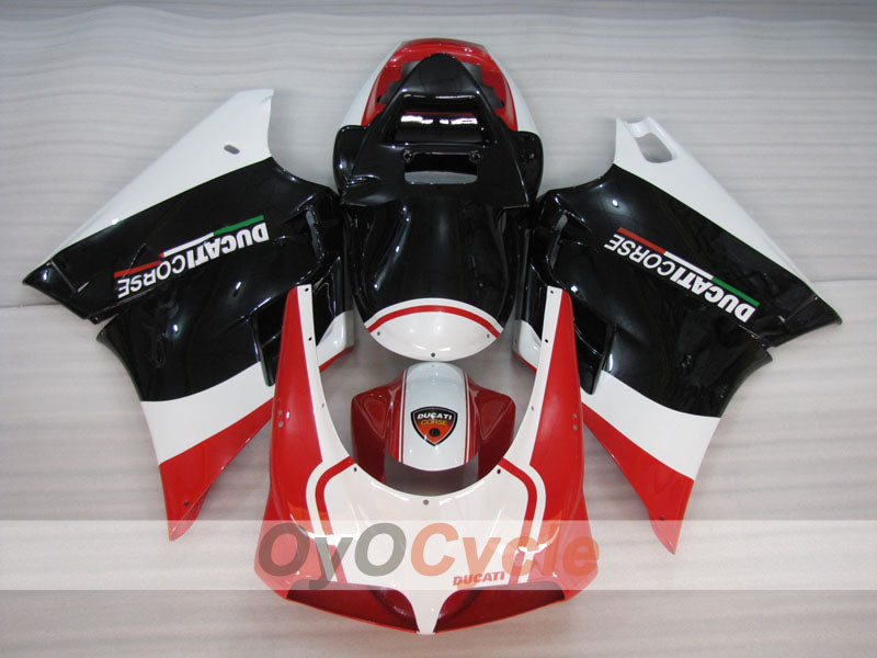 Injection Fairing kit for 94-02 Ducati 748 - Red, White, Black - Factory Style #OYO87906154