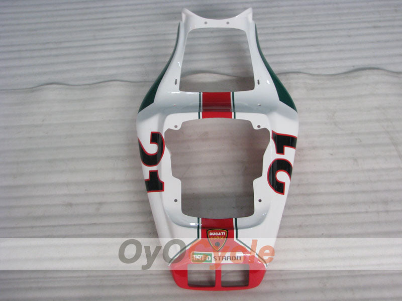 Injection Fairing kit for 94-02 Ducati 748 - Red, White, Black - INFO STRADA #OYO87906157