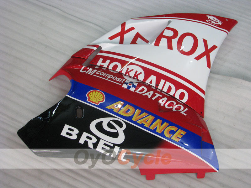 Injection Fairing kit for 94-02 Ducati 748 - Red, White - Xerox #OYO87906164