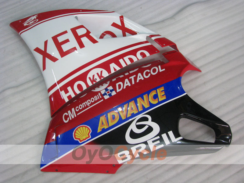 Injection Fairing kit for 94-02 Ducati 748 - Red, White - Xerox #OYO87906164