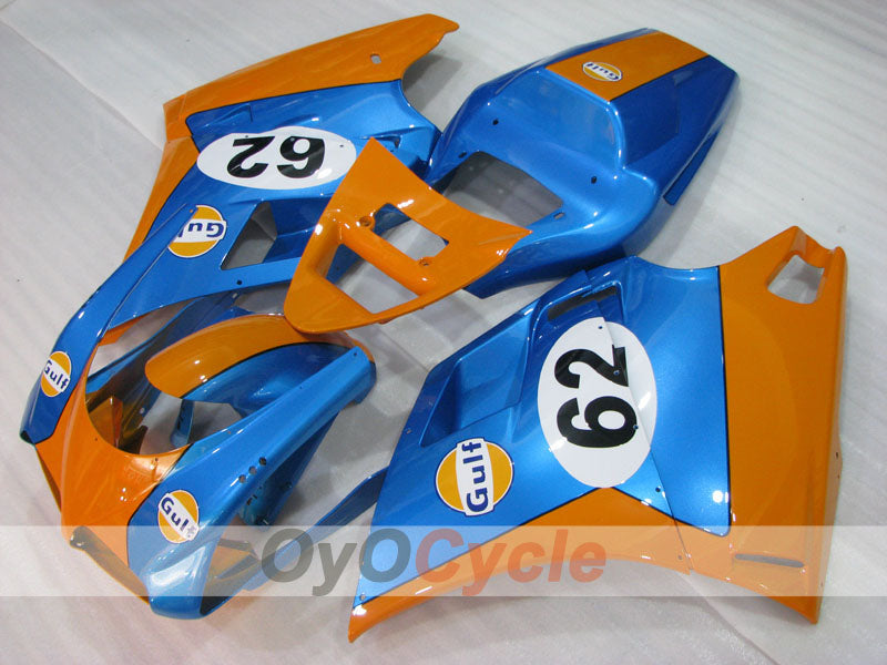 Injection Fairing kit for 02-04 Ducati 998 - Orange, Blue - Factory Style #OYO87906172