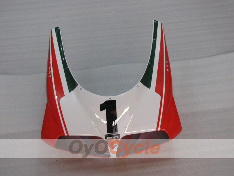 Injection Fairing kit for 94-98 Ducati 916 - Red, White, Black - INFO STRADA #OYO87906184