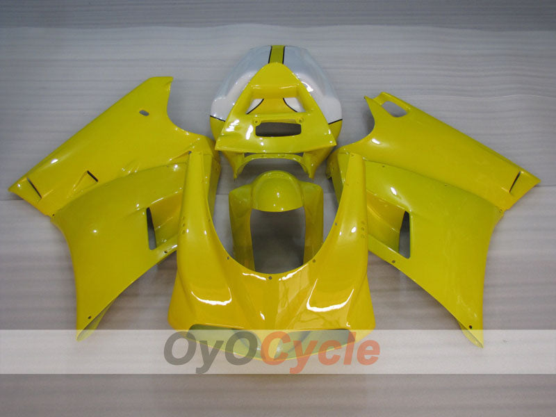 Injection Fairing kit for 94-98 Ducati 916 - Yellow, White - Factory Style #OYO87906188 Secondary image