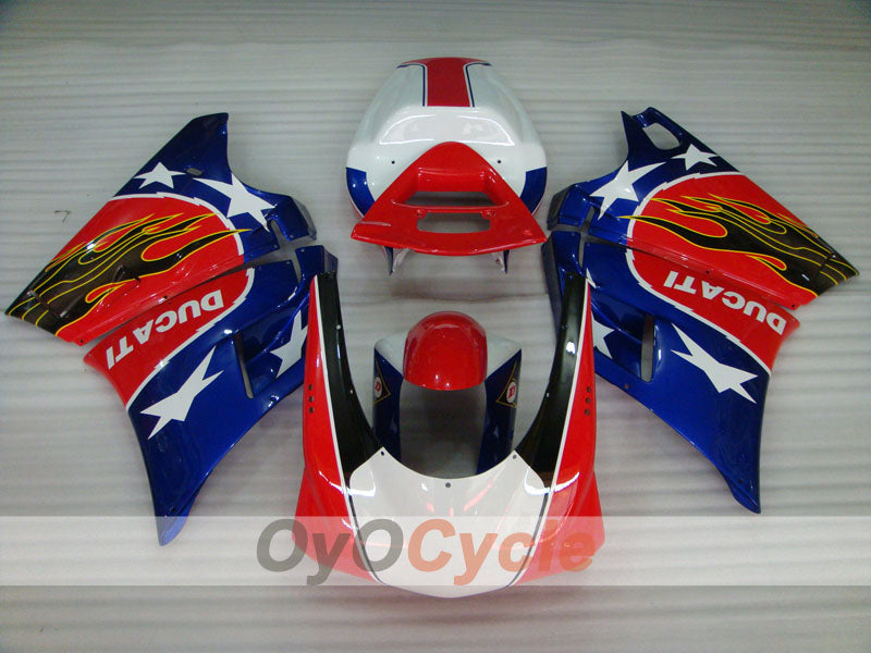 Injection Fairing kit for 94-98 Ducati 916 - Red, Blue, White - Customize #OYO87906192 Secondary image