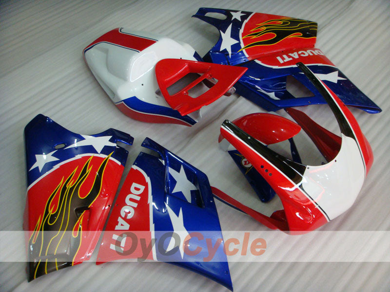 Injection Fairing kit for 94-98 Ducati 916 - Red, Blue, White - Customize #OYO87906192