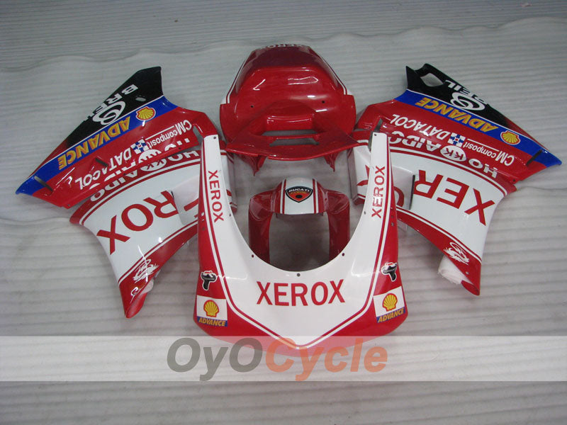 Injection Fairing kit for 94-98 Ducati 916 - Red, White, Black - Xerox #OYO87906202 Secondary image