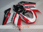 Injection Fairing kit for 08-13 Ducati 848 - Red, White, Black - Factory Style #OYO87906208