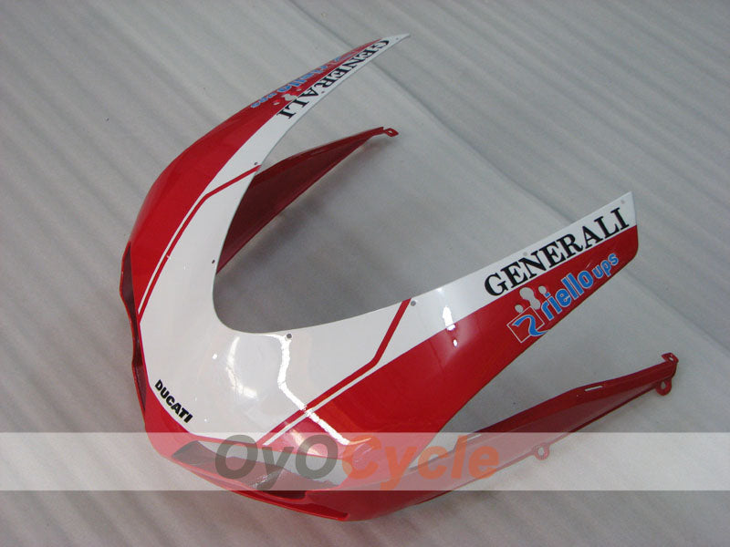 Injection Fairing kit for 08-13 Ducati 848 - Red, White, Black - Factory Style #OYO87906208