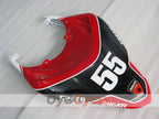 Injection Fairing kit for 08-13 Ducati 848 - Red, White, Black - PIRELLI #OYO87906210