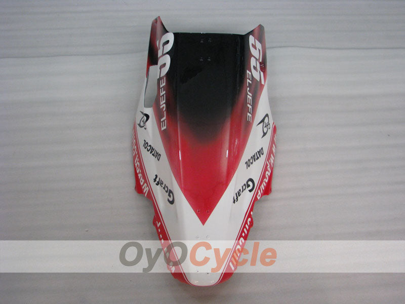 Injection Fairing kit for 08-13 Ducati 848 - Red, White, Black - PIRELLI #OYO87906210