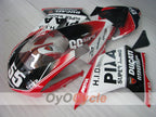 Injection Fairing kit for 08-13 Ducati 848 - Red, White, Black - PIRELLI #OYO87906210