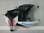 Injection Fairing kit for 08-13 Ducati 848 - White, Black - Xerox #OYO87906211