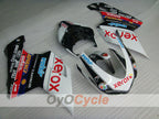 Injection Fairing kit for 08-13 Ducati 848 - White, Black - Xerox #OYO87906211