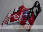 Injection Fairing kit for 08-13 Ducati 848 - Red, White, Black - FIAMM #OYO87906214