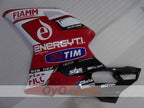 Injection Fairing kit for 08-13 Ducati 848 - Red, White, Black - FIAMM #OYO87906214