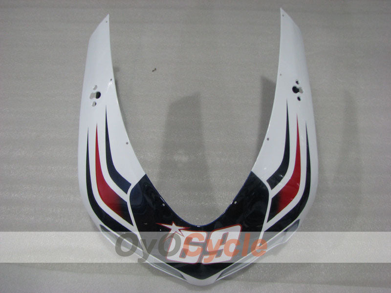 Injection Fairing kit for 08-13 Ducati 848 - Red, White - Xerox #OYO87906218