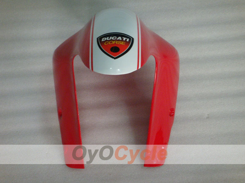 Injection Fairing kit for 08-13 Ducati 848 - Red, Black - INFO STRADA #OYO87906219