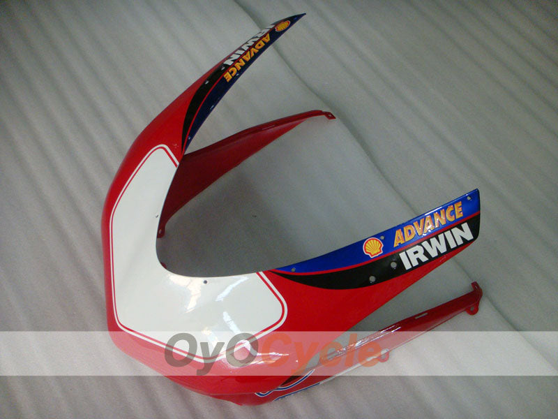 Injection Fairing kit for 08-13 Ducati 848 - Red, Black - INFO STRADA #OYO87906219