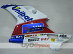 Injection Fairing kit for 08-13 Ducati 848 - Red, White - Factory Style #OYO87906220