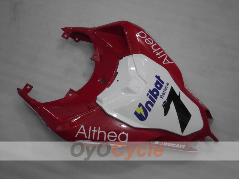 Injection Fairing kit for 07-09 Ducati 1098 - Red, White - Unibat #OYO87906221