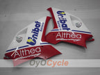 Injection Fairing kit for 07-09 Ducati 1098 - Red, White - Unibat #OYO87906221