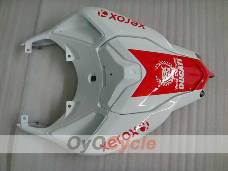 Injection Fairing kit for 07-09 Ducati 1098 - Red, White - Xerox #OYO87906222