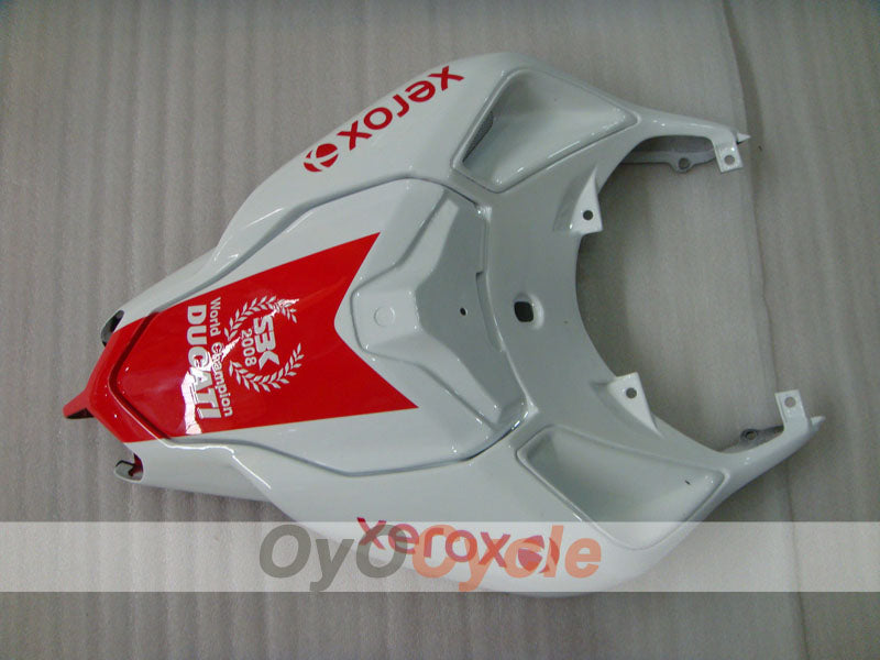 Injection Fairing kit for 07-09 Ducati 1098 - Red, White - Xerox #OYO87906222