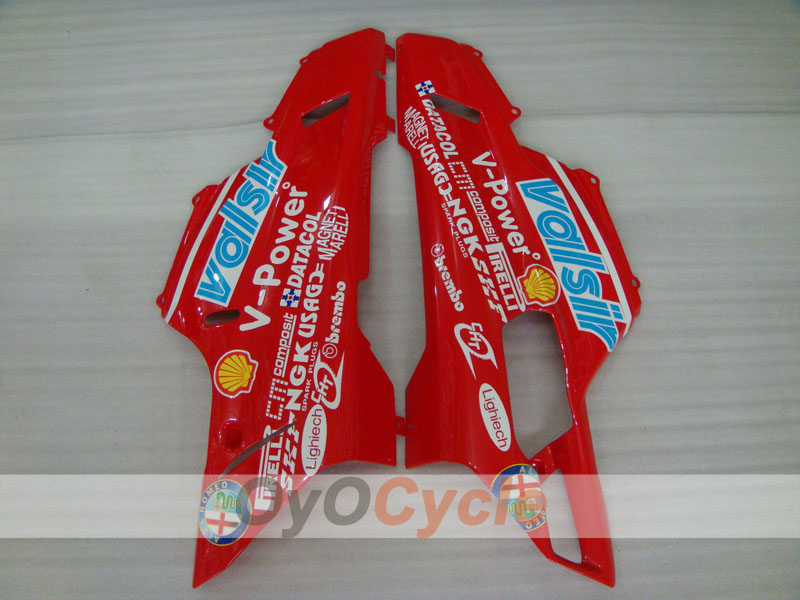 Injection Fairing kit for 07-09 Ducati 1098 - Red, White - Xerox #OYO87906222
