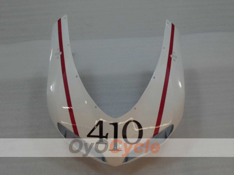 Injection Fairing kit for 07-09 Ducati 1098 - Red, White - Factory Style #OYO87906223