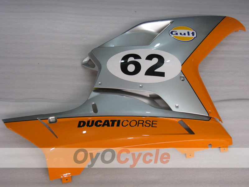 Injection Fairing kit for 07-09 Ducati 1098 - Orange, Silver - Gulf #OYO87906224