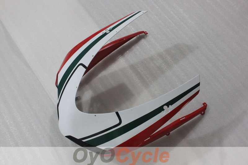 Injection Fairing kit for 07-09 Ducati 1098 - Red, White - Factory Style #OYO87906228