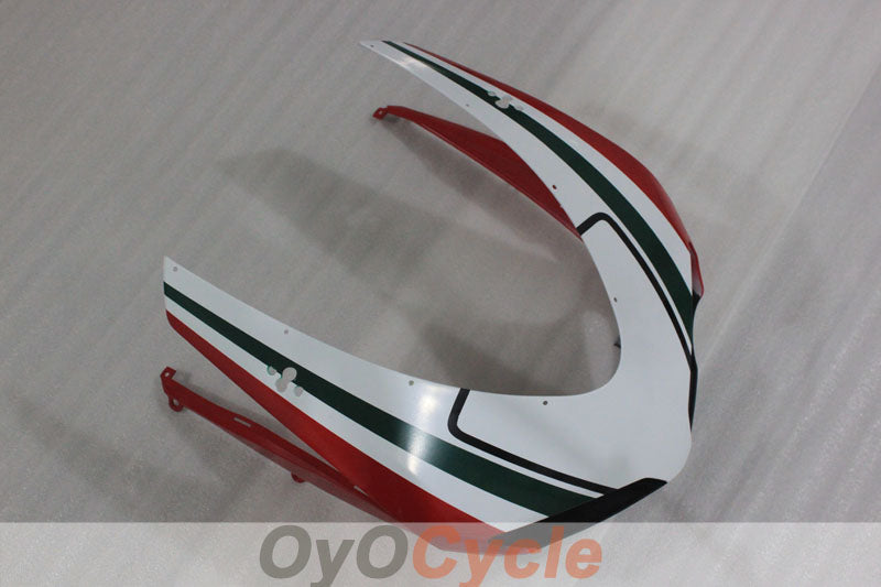Injection Fairing kit for 07-09 Ducati 1098 - Red, White - Factory Style #OYO87906228
