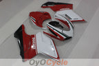 Injection Fairing kit for 07-09 Ducati 1098 - Red, White - Factory Style #OYO87906228