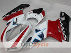 Injection Fairing kit for 07-09 Ducati 1098 - Red, White - Factory Style #OYO87906234