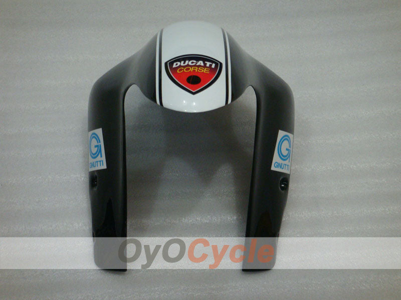 Injection Fairing kit for 07-09 Ducati 1098 - White, Black - Xerox #OYO87906238